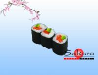 S10. Sake-Avokado-Maki